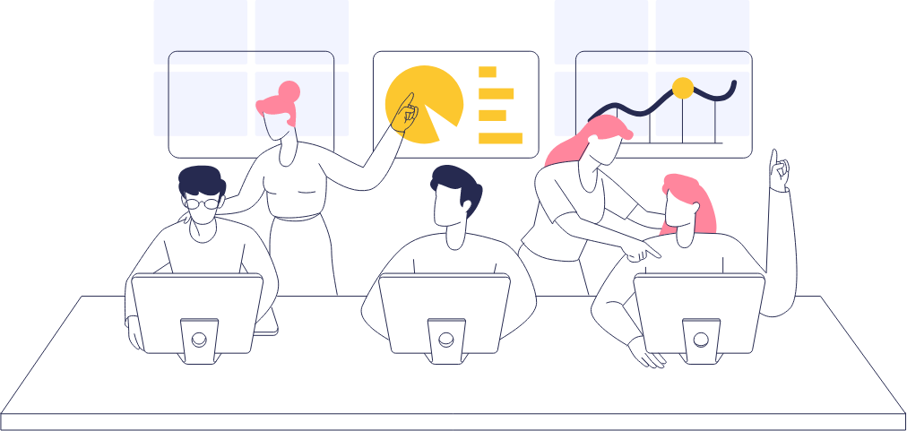 Website assistant dashboards